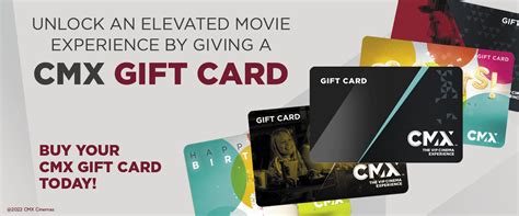 Purchase one for a special occasion, to give to friends. . Cmx gift card balance